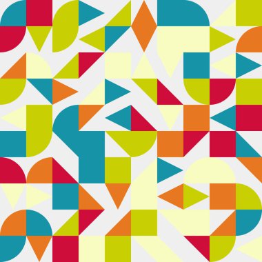 Soyut Geometrik Desen, Dijital Duvar Kağıdı