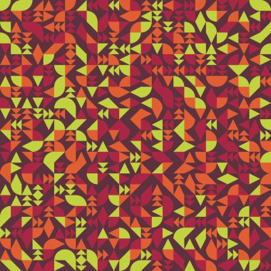 Soyut Geometrik Desen, Dijital Duvar Kağıdı