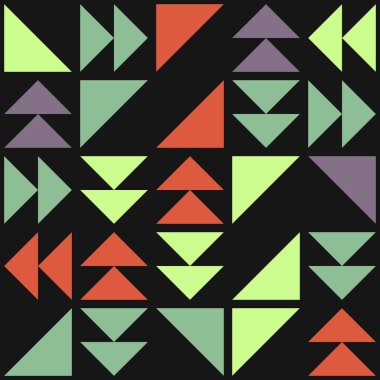 Soyut Geometrik Desen, Dijital Duvar Kağıdı