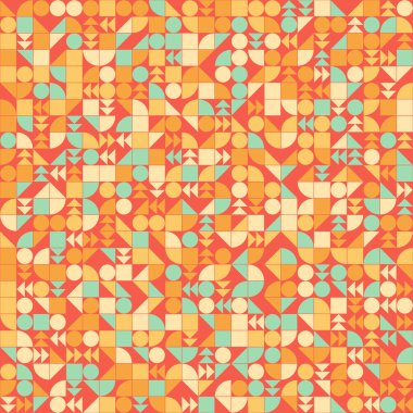 Soyut Geometrik Desen, Dijital Duvar Kağıdı