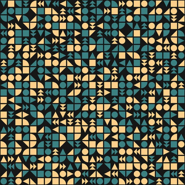 Soyut Geometrik Desen, üretken hesaplama sanatı çizimi 