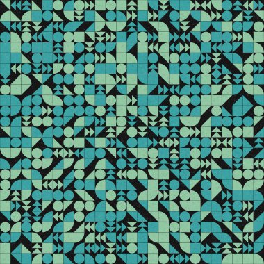 Soyut Geometrik Desen, Dijital Duvar Kağıdı