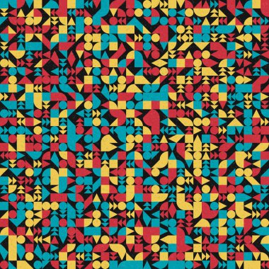 Soyut Geometrik Desen, Dijital Duvar Kağıdı