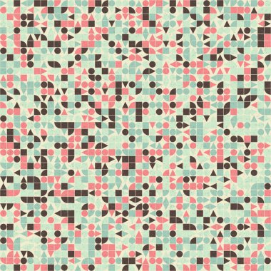 Soyut Geometrik Desen, Dijital Duvar Kağıdı