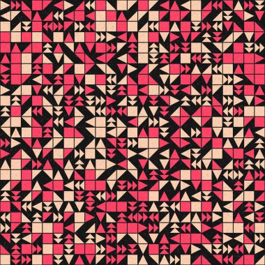 Soyut Geometrik Desen, Dijital Duvar Kağıdı