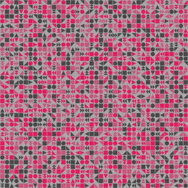 Soyut Geometrik Desen, Dijital Duvar Kağıdı