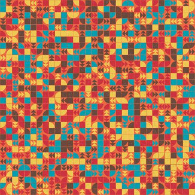 Soyut Geometrik Desen, Dijital Duvar Kağıdı