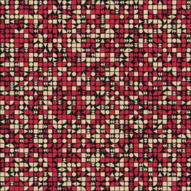 Soyut Geometrik Desen, Dijital Duvar Kağıdı