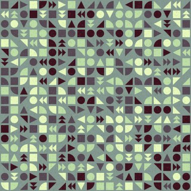 Soyut Geometrik Desen, Dijital Duvar Kağıdı