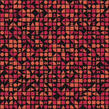 Soyut Geometrik Desen, Dijital Duvar Kağıdı