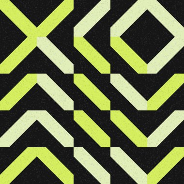 Soyut Geometrik Desen, hesaplama sanatı çizimi