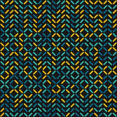 Soyut renk geometrik şekillendirilebilir kalıplı hesaplanabilir hesaplama sanatı illüstrasyonu, baskılar, web sayfaları, şablonlar, posterler ve arkaplan için tasarım ögesi 