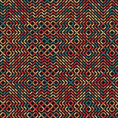 Soyut Geometrik Desen, hesaplama sanatı çizimi