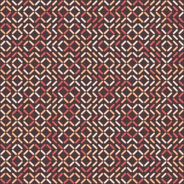 Soyut Geometrik Desen, hesaplama sanatı çizimi