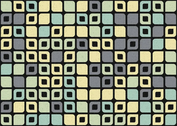 Abstrakte Geometrische Muster Generative Computergestützte Kunstillustration — Stockvektor