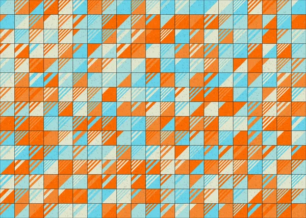 Abstrakte Geometrische Muster Generative Computergestützte Kunstillustration — Stockvektor