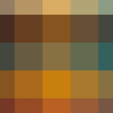 Soyut Geometrik Desen, üretken hesaplama sanatı çizimi