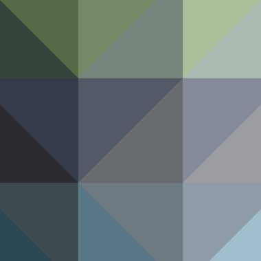 Soyut Geometrik Desen, üretken hesaplama sanatı çizimi