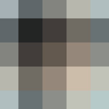 Soyut Geometrik Desen, üretken hesaplama sanatı çizimi