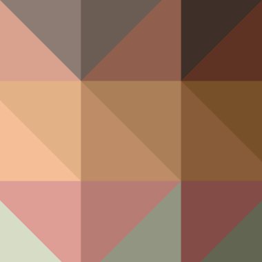 Soyut Geometrik Desen, üretken hesaplama sanatı çizimi