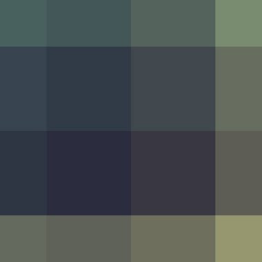 Soyut Geometrik Desen, üretken hesaplama sanatı çizimi