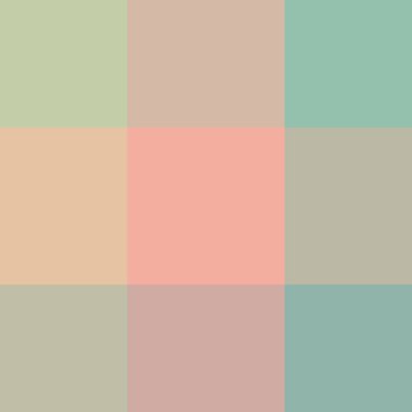 Soyut Geometrik Desen, üretken hesaplama sanatı çizimi