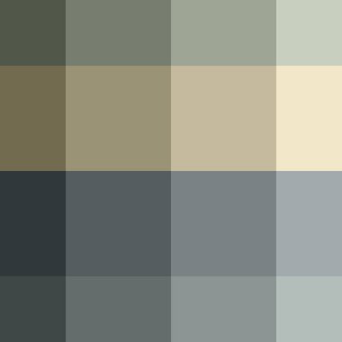 Soyut Geometrik Desen, üretken hesaplama sanatı çizimi