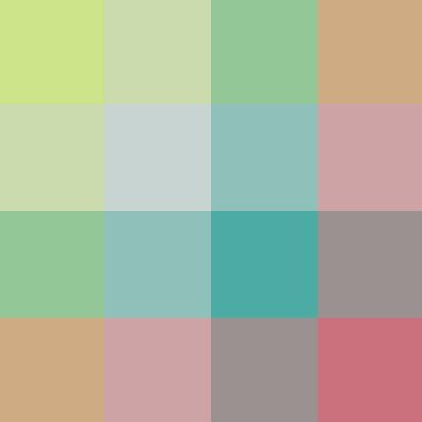 Soyut Geometrik Desen, üretken hesaplama sanatı çizimi