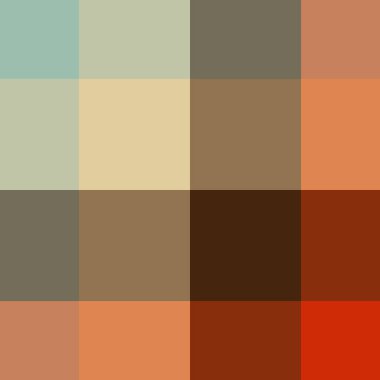 Soyut Geometrik Desen, üretken hesaplama sanatı çizimi