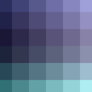 Soyut Geometrik Desen, üretken hesaplama sanatı çizimi