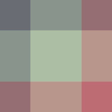 Soyut Geometrik Desen, üretken hesaplama sanatı çizimi