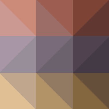 Soyut Geometrik Desen, üretken hesaplama sanatı çizimi