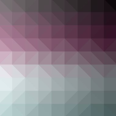 Soyut sanatsal düşük çokgen üretken sanat arkaplanı çizimi