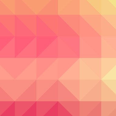 Soyut renkli çokgen arkaplan. Üretken sanat. Vektör illüstrasyonu