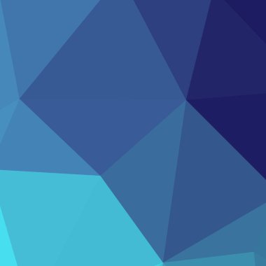 Soyut sanatsal düşük çokgen üretken sanat arkaplanı çizimi