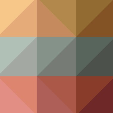 Soyut renkli çokgen arkaplan. Üretken sanat. Vektör illüstrasyonu