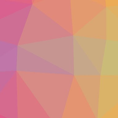 Soyut renkli çokgen arkaplan. Üretken sanat. Vektör illüstrasyonu