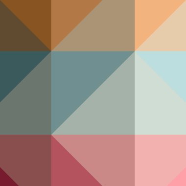 Soyut renkli çokgen arkaplan. Üretken sanat. Vektör illüstrasyonu