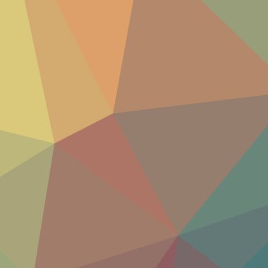 Soyut renkli çokgen arkaplan. Üretken sanat. Vektör illüstrasyonu