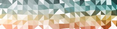 Soyut renkli düşük çokgenli üretken sanat arkaplanı