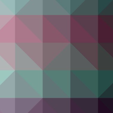 Soyut renkli çokgen arkaplan. Üretken sanat. Vektör illüstrasyonu