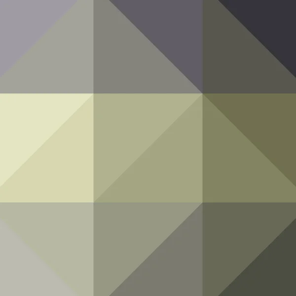 Abstrakte Farbige Low Polygone Generative Kunst Hintergrund — Stockvektor