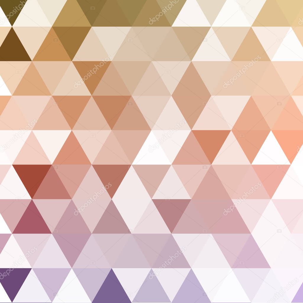 Abstract colorful polygonal background. Generative Art. Vector illustration