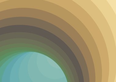 Renkli girdap solucan deliği girdabı bükülmesi, üretken sanat vektörü çizimi