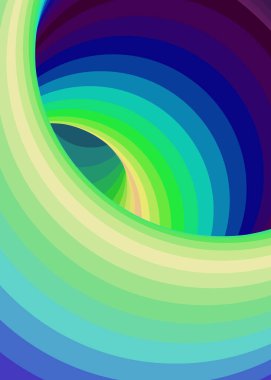 Renk Girdabı Sıcaklığı, Sanat arkaplan illüstrasyonu