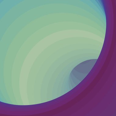 Renkli girdaplı solucan deliği, dijital sanat