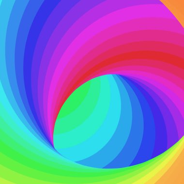 Renk Girdabı, Sanat arkaplan illüstrasyonu