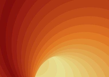 Renkli girdaplı solucan deliği, dijital sanat