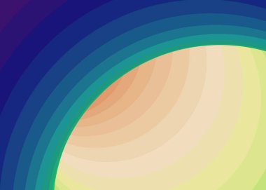 Renk Girdabı, Üretici Sanat arkaplan illüstrasyonu