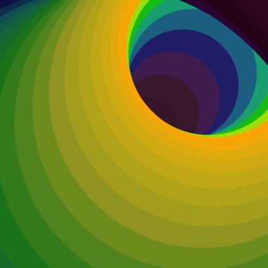 Renk Girdabı Sıcaklığı, Sanat arkaplan illüstrasyonu